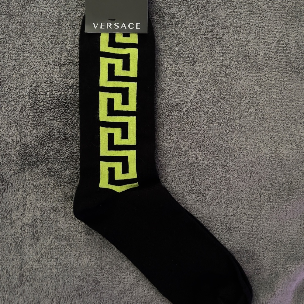 Versace Greca Key Socks